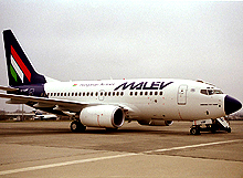 Forrás: Malév