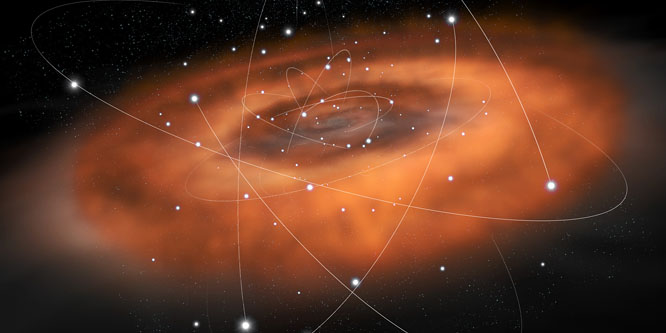 Zabálni kezd galaxisunk fekete lyuka