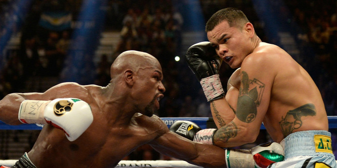 Mayweather veretlensége lesz a tét Las Vegasban
