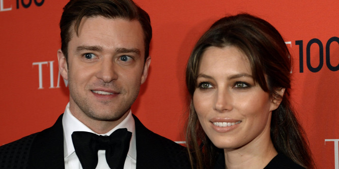 Végre megmutatták! Íme, az els fotó Justin Timberlake és Jessica Biel babájáról