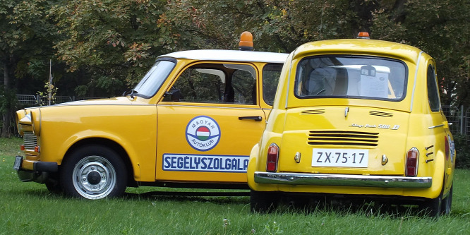 Ilyen sárga angyal jött, ha felforrt a Skoda hűtővize