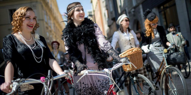 Stílusosan két keréken: a Tweed Run Budapesten jártunk