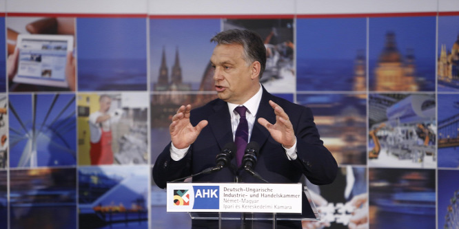 Orbán: Mi legalább nem a németek pénzén élősködünk