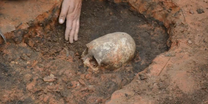 Deformálódott koponyára bukkantak az orosz Stonehenge-nél