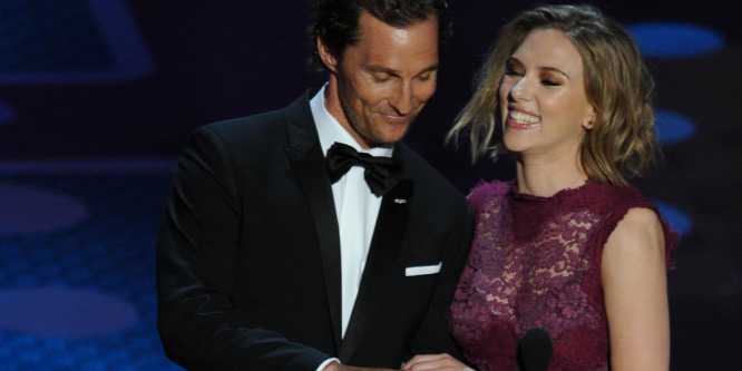 Scarlett Johanssonnal csalja a feleségét Matthew McConaughey?