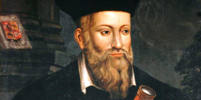 Lángnyelvek között látta a jövőt Nostradamus