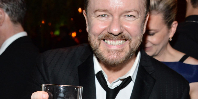 Ricky Gervais még egyszer utoljára vállalta a Golden Globe-gála házigazdájának szerepét