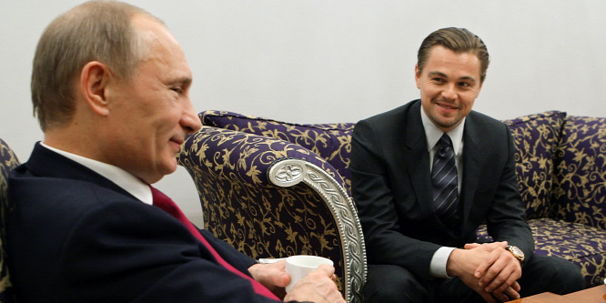 DiCaprio szívesen eljátszaná az orosz elnököt, Vlagyimir Putyint