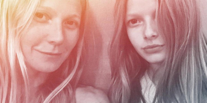 Gwyneth Paltrow meztelen fotóját egyetlen szóval kommentálta a lánya