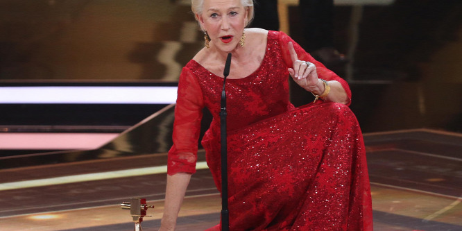 Guggolva mondott beszédet a 70 éves Helen Mirren