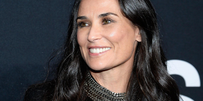 Demi Moore a lányával szerepel egy sorozatban