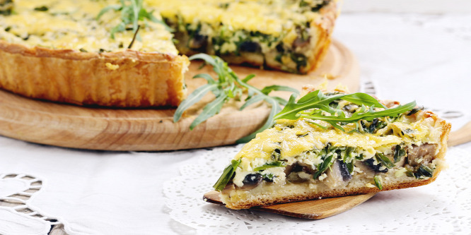 Készítsd el a franciák kedvenc reggelijét, a quiche-t