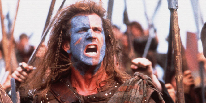 Fehér rózsa őrzi William Wallace, a rettenthetetlen sírját