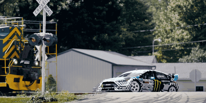 Ken Block megint nem bírt magával