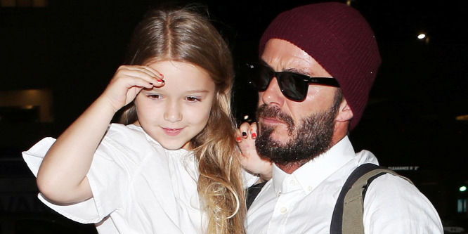 Szájrapuszit adott David Beckham 9 éves gyerekének: hatalmas a felháborodás