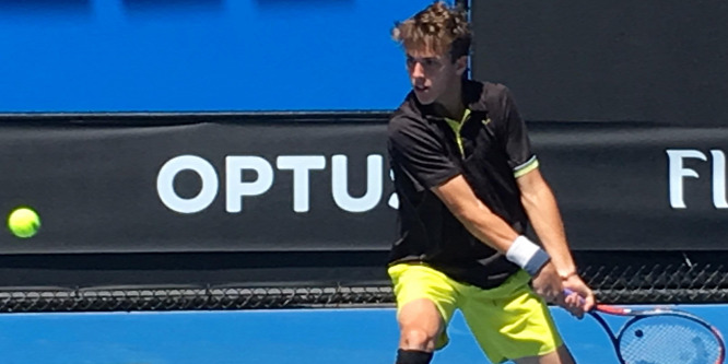 A magyar fiú élete meccsét nyerte meg az AusOpenen