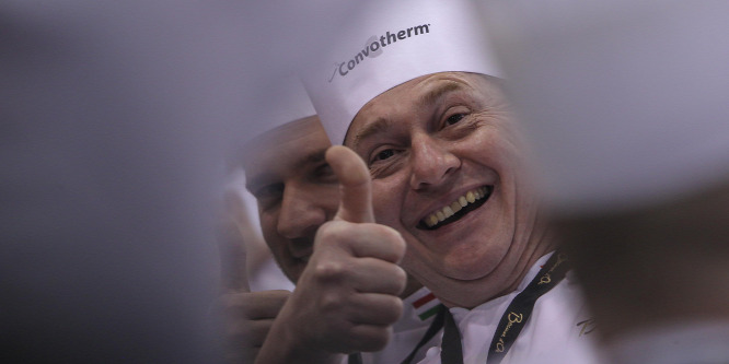 Bocuse d'Or: Kevintől elvették a cumit, de nincs baj