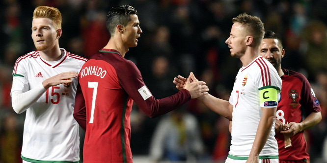 Cristiano Ronaldóval érkeznek Budapestre a portugálok