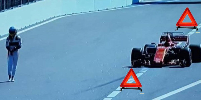 Alonso pechjével példálóznak a spanyol rendőrök