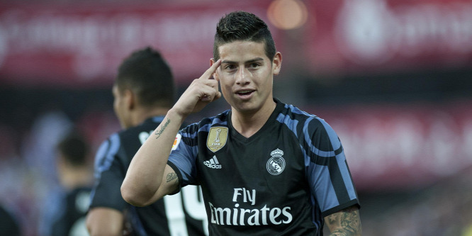 James Rodriguez visszatért a Realba, de rögtön megsérült