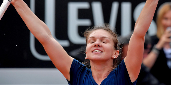 Simona Halep a római tenisztorna első női döntőse