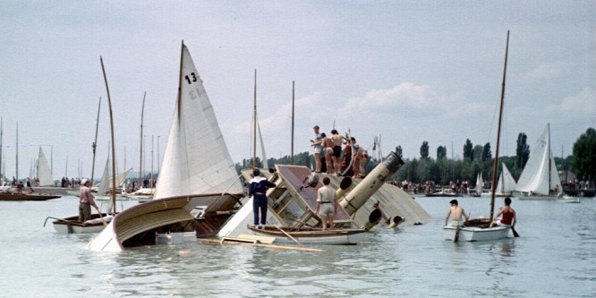 Elátkozott sorsú hajó volt a Balaton Titanicja