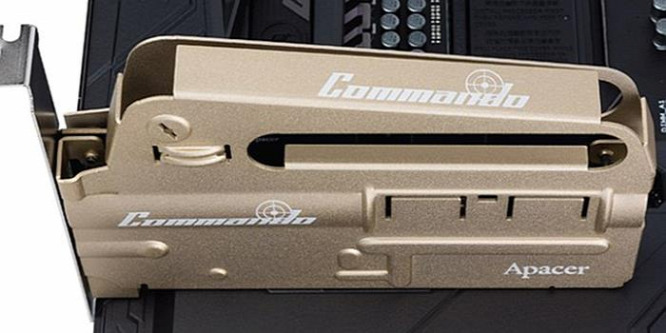 Kicsit túltolta a gamer SSD-jének formatervét az Apacer