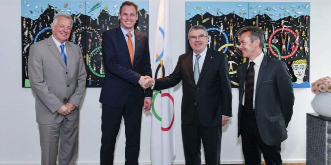 Kulcsár Krisztián Svájcban tárgyalt a NOB elnökével