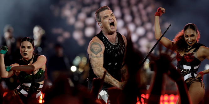 Robbie Williams koncertje nyitja meg a vb-t