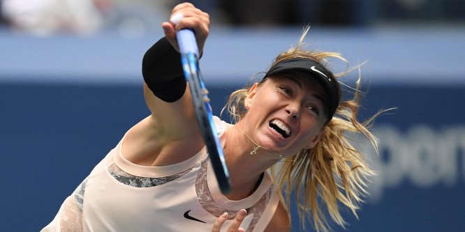 Sarapova Bacsinszky legyőzésével jutott tovább
