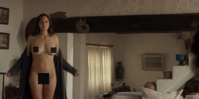 Anyaszült meztelen szerepel Marion Cotillard: videó (18+)