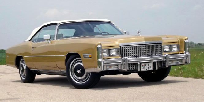Literenként csak 23 lóerő, de Elvisnek megfelelt - Cadillac Eldorado (1975)