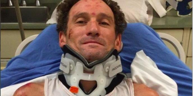 Elütötte egy autó az Ironman-vb egyik legnagyobb esélyesét