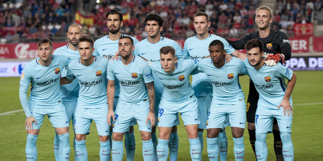 Semmi meglepetés, a tartalékos Barca kiütötte a Murciát
