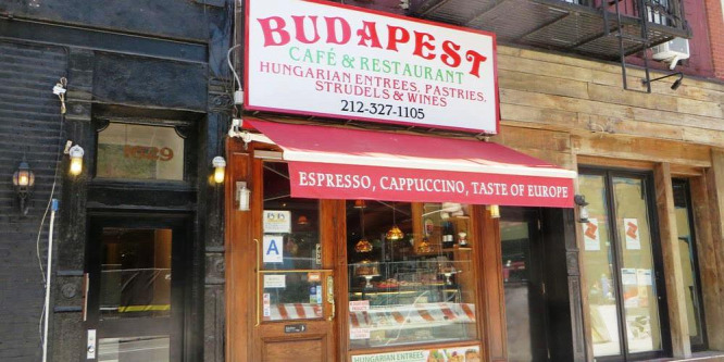 Gulyáslevest ettünk New York kellős közepén