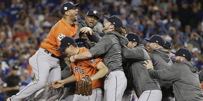Története során először bajnok a Houston Astros