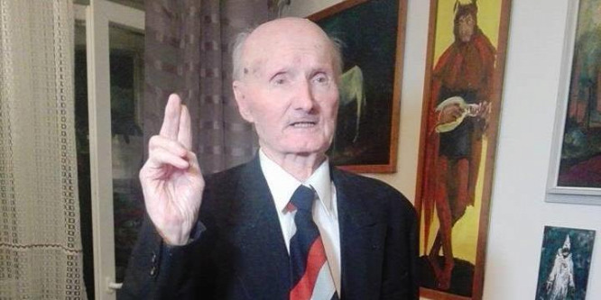 Vitézzé avatták Horthy utolsó élő testőrét