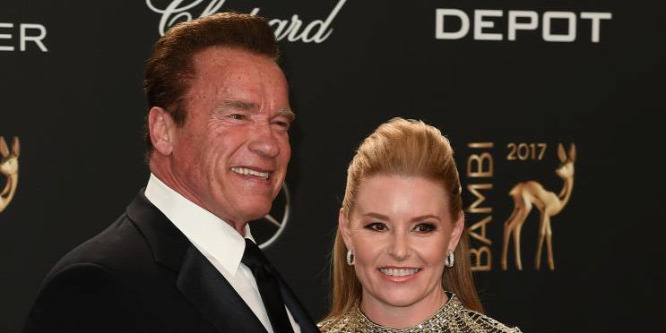  a 70 éves Arnold Schwarzenegger új szerelme:fotó