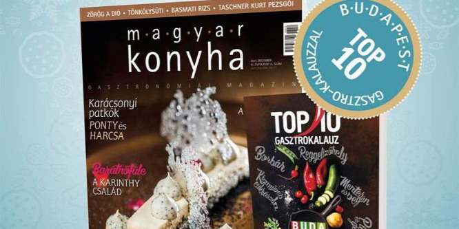 Budapest Top 10: étterem, street food, kávézó, cukrászda, söröző, pékség
