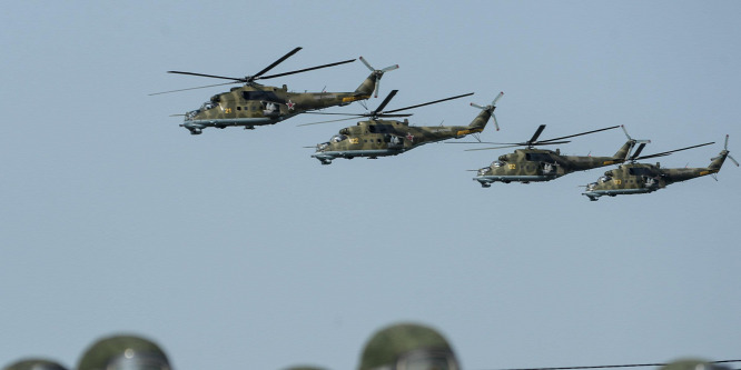 Lezuhant egy orosz katonai helikopter Szíriában