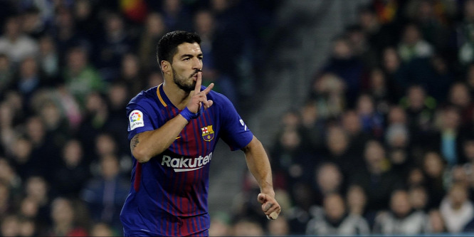 Luis Suárez sporttörténelmet írt Barcelonában