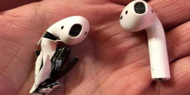 Zárlatos lett a vásárló fülében az Apple AirPod