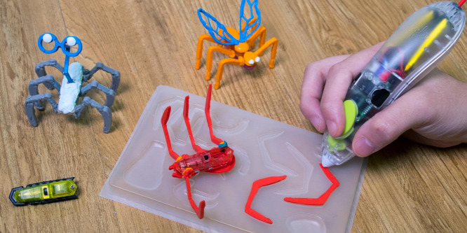 Mozgó rovarokat 3D-nyomtathatnak a kisiskolások