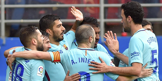 Az Eibar csak játékban tudta legyőzni a Barcát