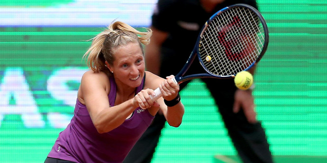 Jani Réka kiesett a budapesti tenisztornán