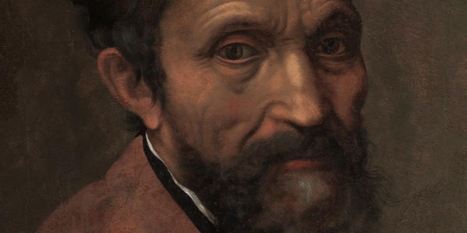 Michelangelo önarcképét fedezték fel a művész egyik rajzán