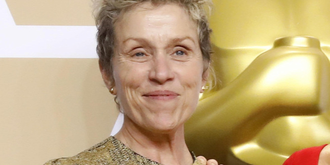 Vonyított Oscar-beszédében Frances McDormand