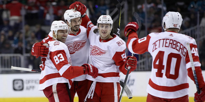 NHL: 10 vereség után ismét nyert a Detroit