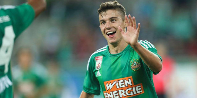 Mindössze 25 évesen visszavonul a Rapid Wien magyar focistája