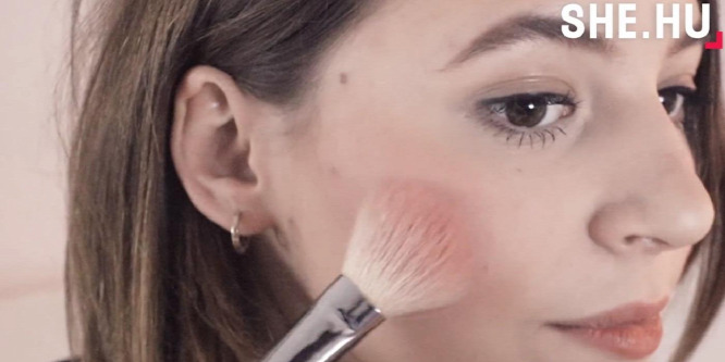 Videó: Bronzosító+pirosító+highlighter = üde bőr